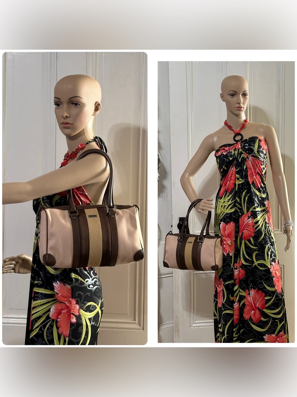 Gucci Boston Canvas Handbag - Picture 15 of 15